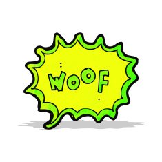 comic book dog bark