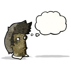cartoon staring man N7