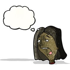 cartoon gasping woman N2