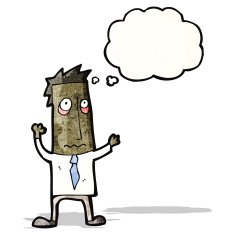 cartoon stressed businessman N4