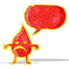 cartoon little flame with speech bubble N2