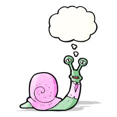 Cartoon Snail N44