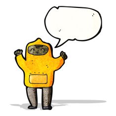 cartoon boy in hooded sweatshirt N12
