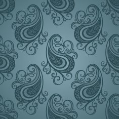 Seamless Ornate Pattern (Vector) Hand Drawn Texture N17