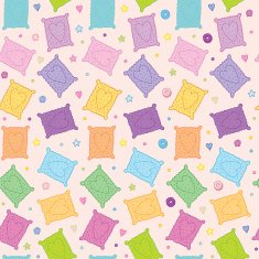 Sweet colorful cookies vector seamless background