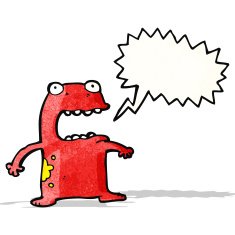 cartoon shrieking frog N2