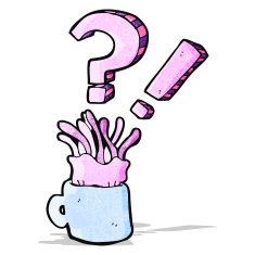 cartoon jellyfish in cup