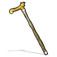 walking stick cartoon N2