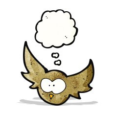 Cartoon Owl N65