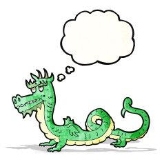 cartoon chinese dragon N5