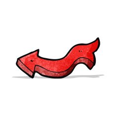 Cartoon Arrow N33