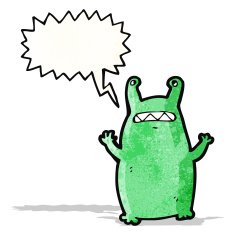 Cartoon Alien N77