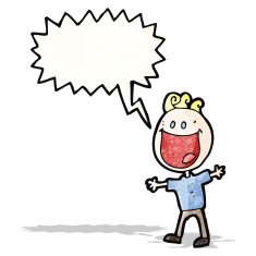shouting man cartoon N5
