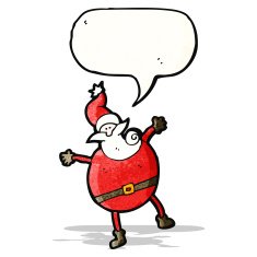 Cartoon Santa Claus N134