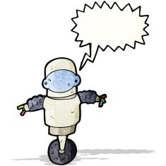 Cartoon Robot N79