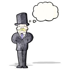 cartoon rich man N7