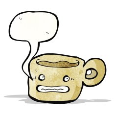 anxious coffee mug cartoon
