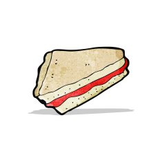 jam sandwich cartoon