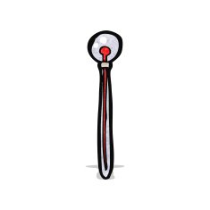 cartoon thermometre