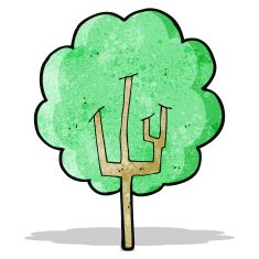 Cartoon Tree N113