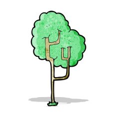Cartoon Tree N114