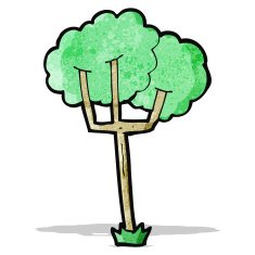 Cartoon Tree N115