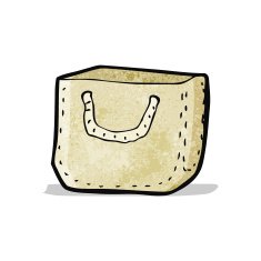 cartoon reusable bag