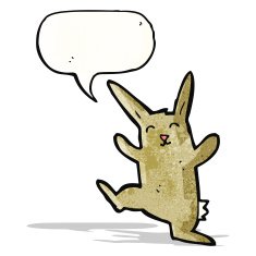 dancing bunny rabbit cartoon