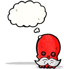 cartoon skull with mustache N9