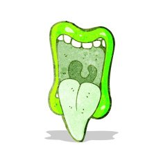 halloween monster mouth