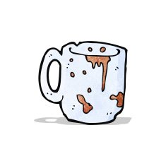 dirty old mug cartoon