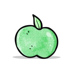 Cartoon Apple N40