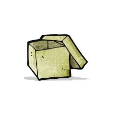 cartoon empty box N2