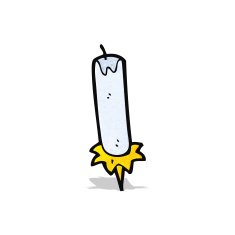 cartoon birthday cake candle N3