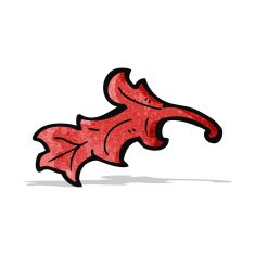 cartoon floral decorative element