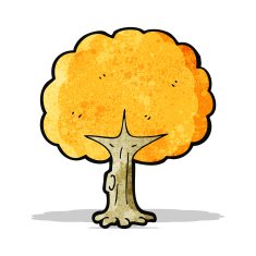 Cartoon Tree N117