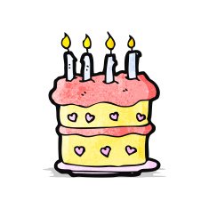 Cartoon Cake N19