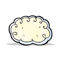 cartoon cloud N28