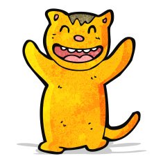 Cartoon Cat N151
