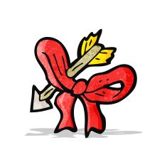 bow and arrow cartoon N3