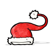 Cartoon Santa Hat N22