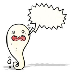spooky ghost cartoon N13