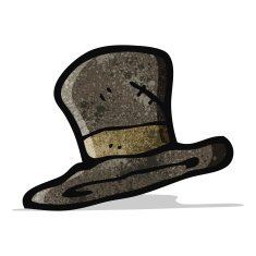 Cartoon Top Hat N10