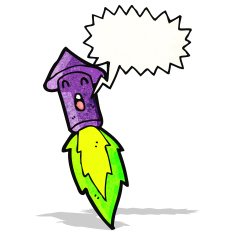 Cartoon Firework Rocket N10