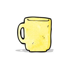 Cartoon Coffee Cup N26