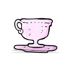 cartoon teacup N8