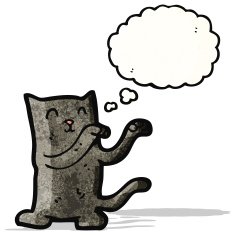 cartoon dancing cat