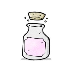 cartoon old kitchen pot N3