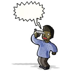 cartoon man with gun to head N5