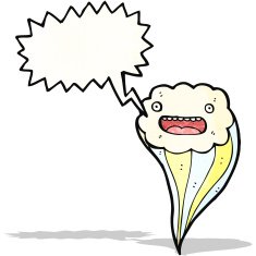 retro cloud cartoon character with speech bubble N4